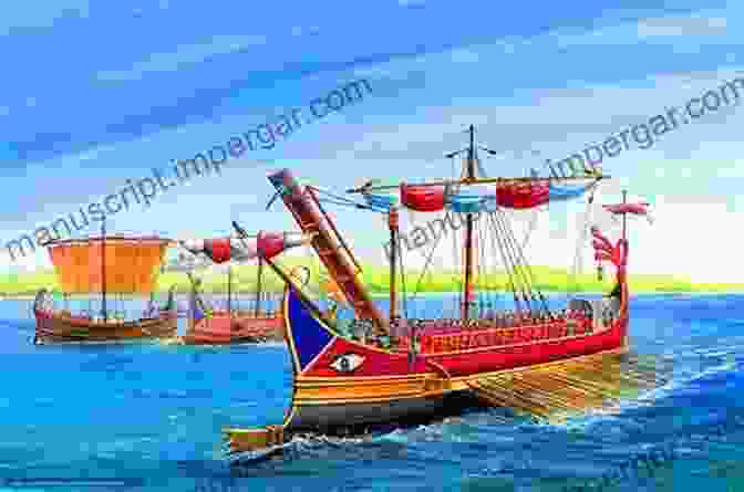 A Carthaginian Galley Sails Through The Mediterranean Sea, Showcasing Their Maritime Prowess And Extensive Trade Networks The Ancient History Of The Eqyptians Carthaginians Assyrians Babylonians Medes And Persians Grecians And Macedonians Volume 3