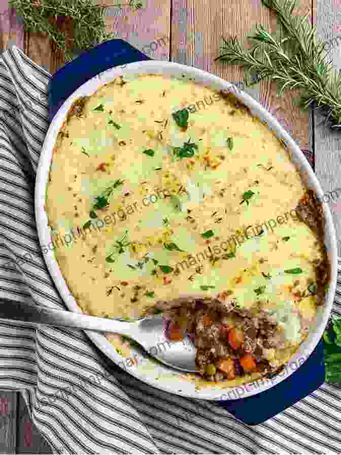 A Delectable Gourmet Shepherd's Pie, Featuring Layers Of Savory Lamb, Tender Vegetables, And A Creamy Mashed Potato Topping. Yummy Easy Irish Recipes: Traditional Irish Food Dishes: Traditional Irish Cuisine