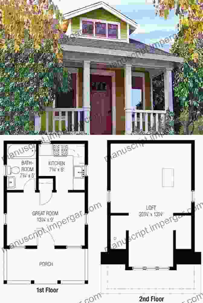 A Detailed Floor Plan Of A Tiny Home, Showing The Layout Of The Kitchen, Bathroom, Loft, And Living Area 150 Best Tiny Home Ideas Manel Gutierrez