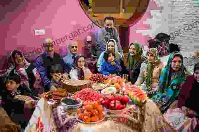 A Family Gathered In A Traditional Iranian Courtyard Thermal Comfort In Hot Dry Climates: Traditional Dwellings In Iran (Routledge Research In Architecture)