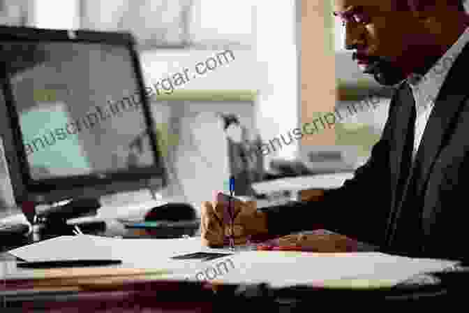 A Lawyer Sitting At A Desk, Reviewing A Document With A Landowner And Farmer Essential Law For Landowners And Farmers