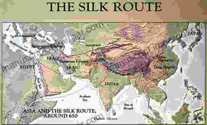 A Map Depicting The Ancient Silk Road Connecting China To Europe, Illustrating The Global Reach Of Sericulture Recent Trends In Sericulture Wolfgang W Osterhage