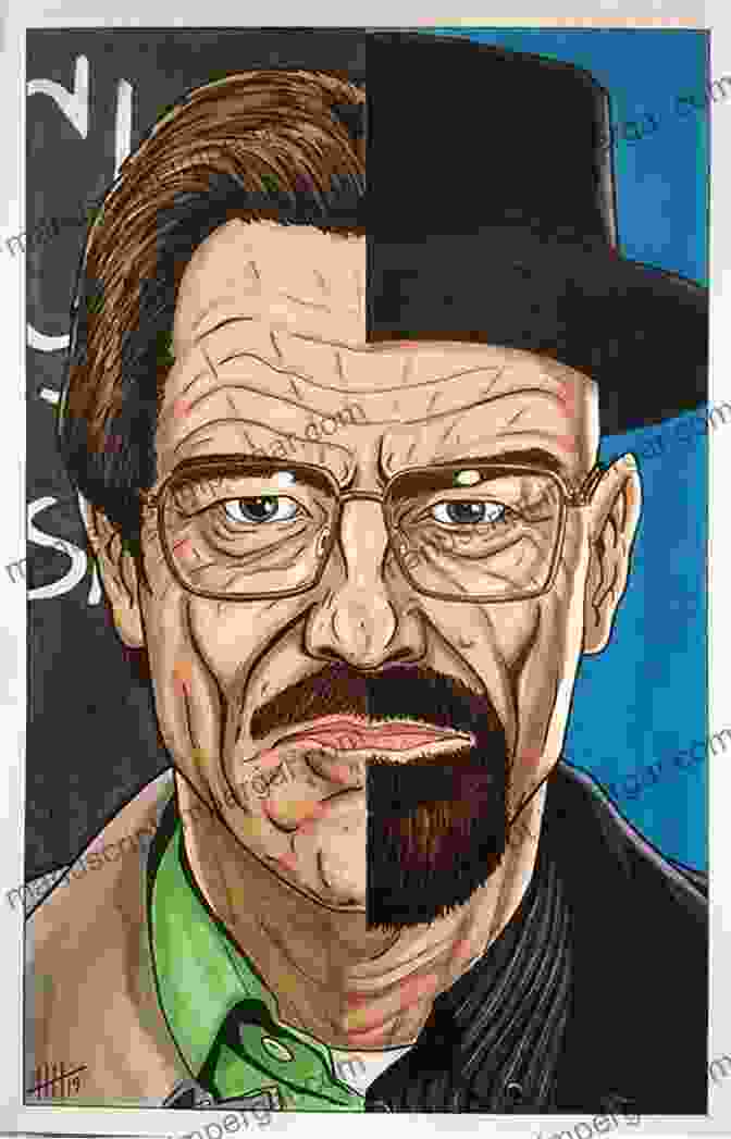 A Series Of Images Depicting Walter White's Transformation From A Meek High School Teacher To A Ruthless Drug Kingpin. Breaking Bad (TV Milestones Series)