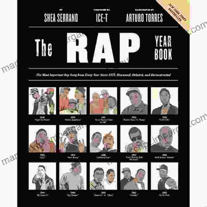 Album Cover Of The Rap Year Book: The Most Important Rap Song From Every Year Since 1979 Discussed Debated And Deconstructed