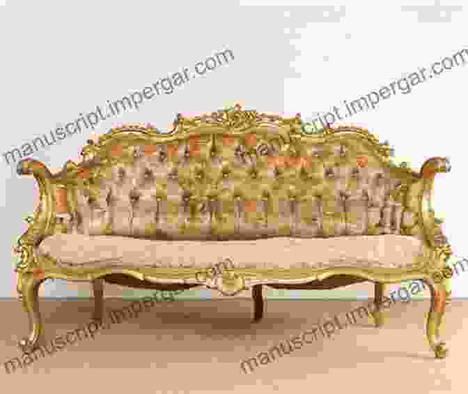 An Elegant Rococo Settee With Graceful Curves And Pastel Upholstery Furniture Style From Baroque To Rococo The 18th Century In European Furniture Design