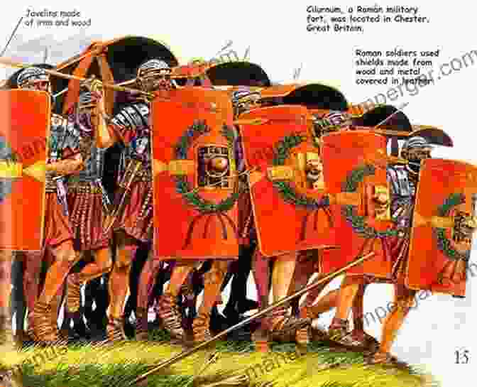 An Intricate Illustration From De Re Militari Depicting A Roman Legion In Battle Formation. De Re Militari (Concerning Military Affairs) Illustrated With Pictures And Plans