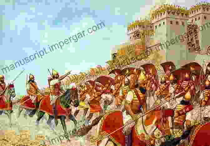 Assyrian Soldiers Engage In A Fierce Siege, Demonstrating Their Military Prowess And Innovative Warfare Techniques The Ancient History Of The Eqyptians Carthaginians Assyrians Babylonians Medes And Persians Grecians And Macedonians Volume 3