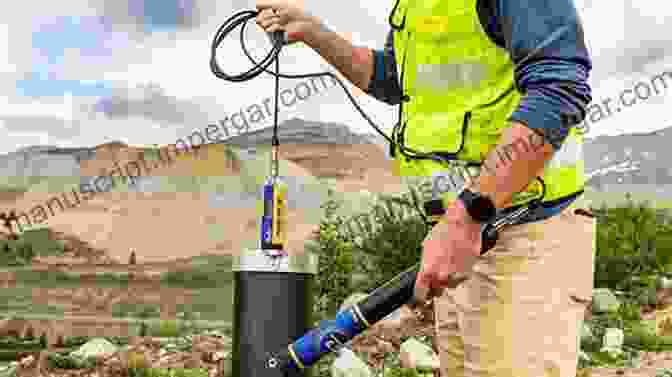 Field Engineer Conducting Groundwater Monitoring And Data Collection Groundwater Hydraulics And Pollutant Transport