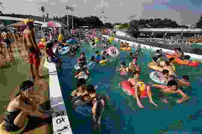 Image Of A Group Of Children Laughing And Playing In The Toshimaen Water Park. Goodbye TOSHIMAEN CHIHARU KOBO