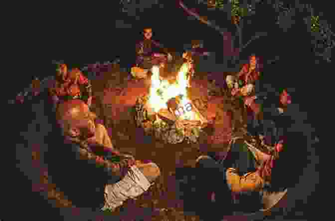 Image Of A Group Of Young Men Sitting Around A Campfire, Sharing Stories And Laughter Father To Son Volume 1: A Collection Of Wisdom About Love And Life For The Young Men In The Village