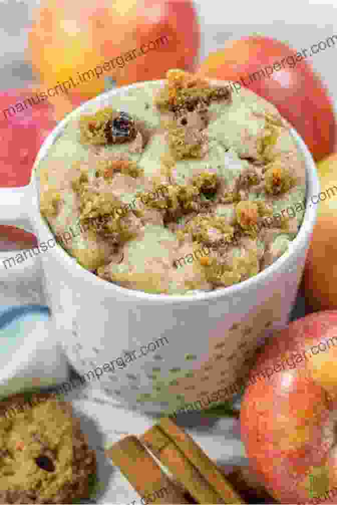 Individual Mug Cake With Apples, Cinnamon, And A Dash Of Nutmeg DIABETIC COOKBOOK FOR BEGINNERS: Delicious Healthy Easy Recipes With 21 Day Meal Plan To Manage Type 2 Diabetes And Prediabetes