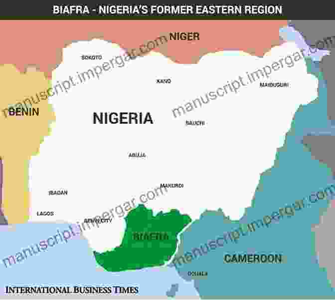 Map Of Nigeria 1967, Showing The Secession Of Biafra The Diplomatic Origins Of The Nigerian Civil War (1967 1970)