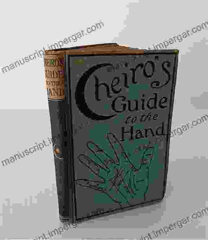 The Cover Of Cheiro's Guide To The Hand, Featuring An Image Of The Author And A Palm With A Magnifying Glass Cheiro S Guide To The Hand