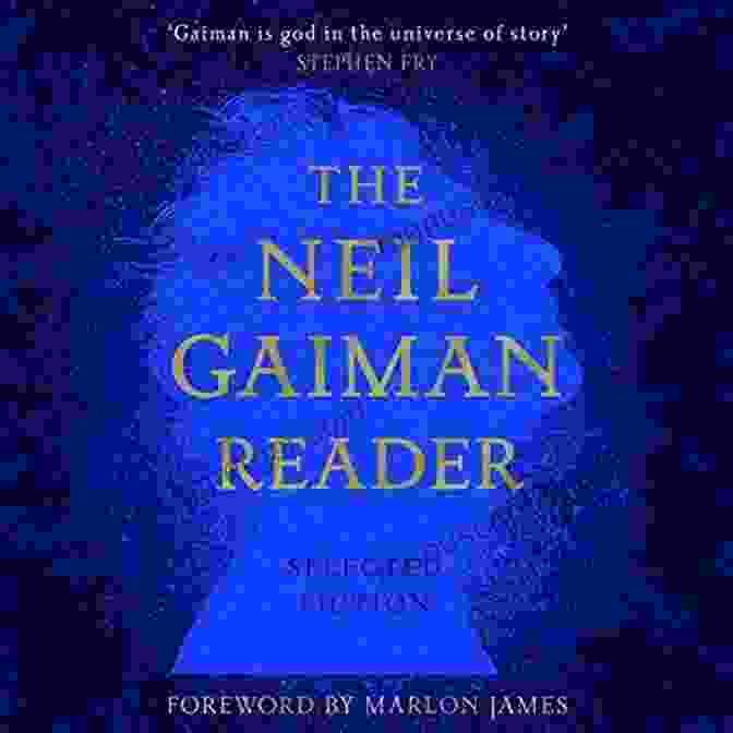 The Neil Gaiman Reader Selected Fiction Book Cover Featuring A Swirling Vortex Of Colors And Images The Neil Gaiman Reader: Selected Fiction