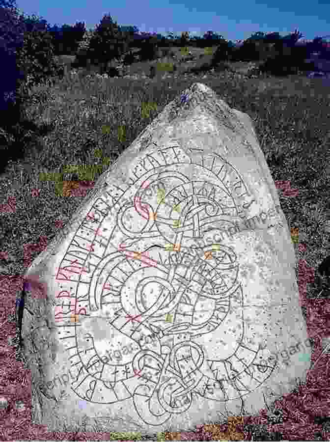 Viking Runestone Adorned With Intricate Carvings Children Of Ash And Elm: A History Of The Vikings