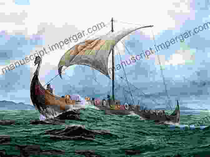 Viking Ship Cutting Through The Waves Children Of Ash And Elm: A History Of The Vikings