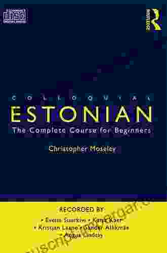 Colloquial Estonian Christopher Moseley